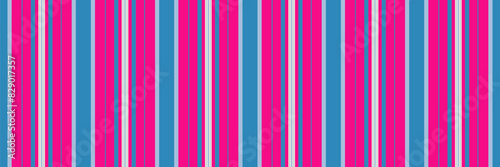 Multi background fabric vector, neon lines vertical pattern. Dye texture seamless textile stripe in bright and cyan colors.