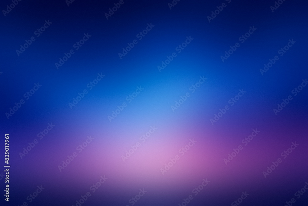 Obraz premium Gradient background Night sky: Dark blue - Purple - Light blue. Cosmic, mysterious, inspiring. Mysterious Blend of Dark Blue, Deep Purple & Galactic Light Blue