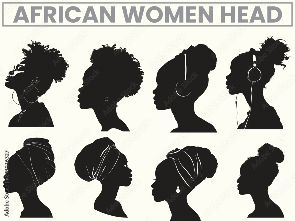 African American Women in a Head for Juneteenth Freedom Day African American Women in a Head for Juneteenth Freedom Day