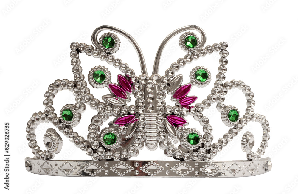 PNG Children's toy silver crown isolated on transparent backgrownd. PNG Children's toy silver crown isolated on transparent backgrownd.