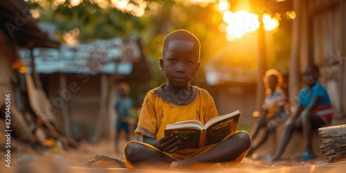 Happy School Days in Africa, generative ai