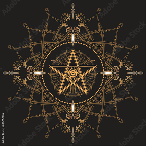 Sigil of Antichrist
Not Really, but a cool-looking one...

