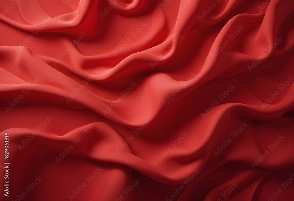 red satin background