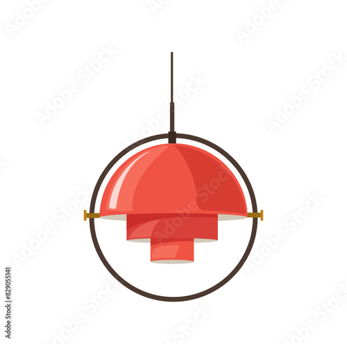 Creative hanging ceiling lamp in loft style household electric appliance for room illumination