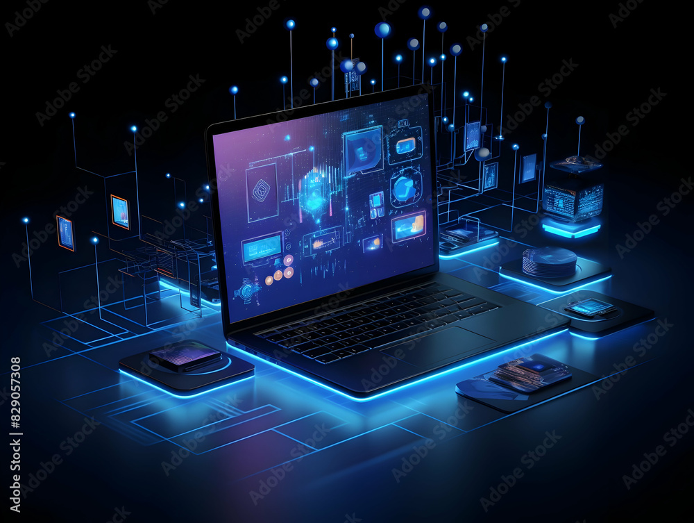 Internet and data mining technology, Acceleration of digital and Internet processes, Abstract technology chip processor background, Communication technology for internet business. Internet and data mining technology, Acceleration of digital and Internet processes, Abstract technology chip processor background, Communication technology for internet business.