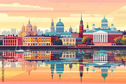 Helsinki vector skyline