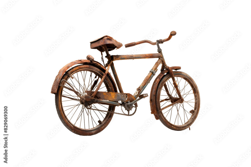 Rusty_Bicycle (PNG) isolated_on_transparent_background Rusty_Bicycle (PNG) isolated_on_transparent_background