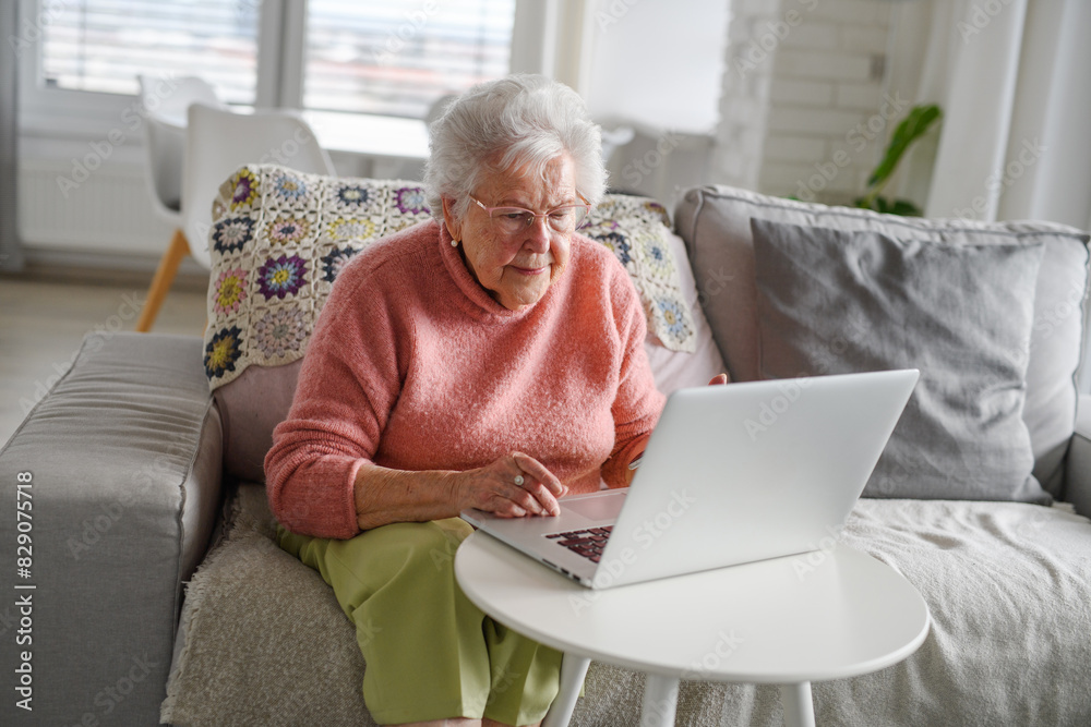 Online scams targeting seniors. Scammer sending email to elderly woman, asking for money, demanding personal, sensitive informations without verification. Online scams targeting seniors. Scammer sending email to elderly woman, asking for money, demanding personal, sensitive informations without verification.