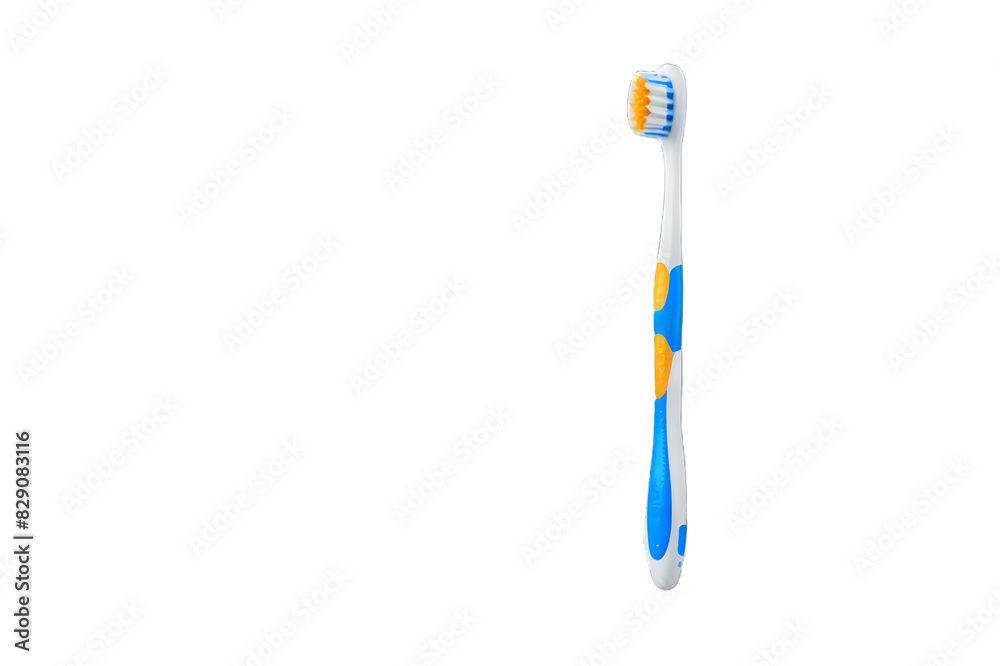 Children's toothbrush. Isolated on transparent background, png, cutout Children's toothbrush. Isolated on transparent background, png, cutout