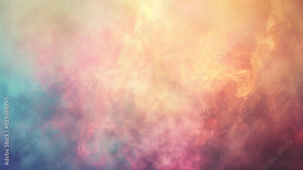 Abstract warm pastel blurred grainy gradient background texture