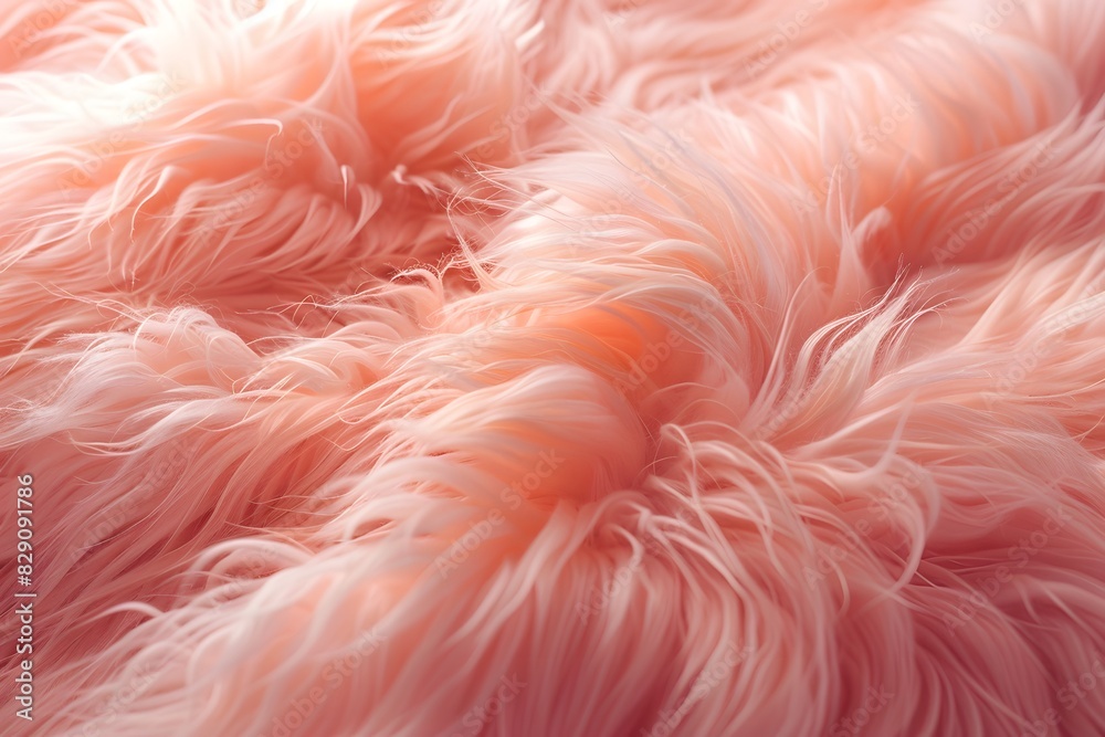 Close-up of pink fluffy blanket on white background Close-up of pink fluffy blanket on white background