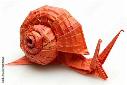 Origami Paper Snail – Handmade Craft