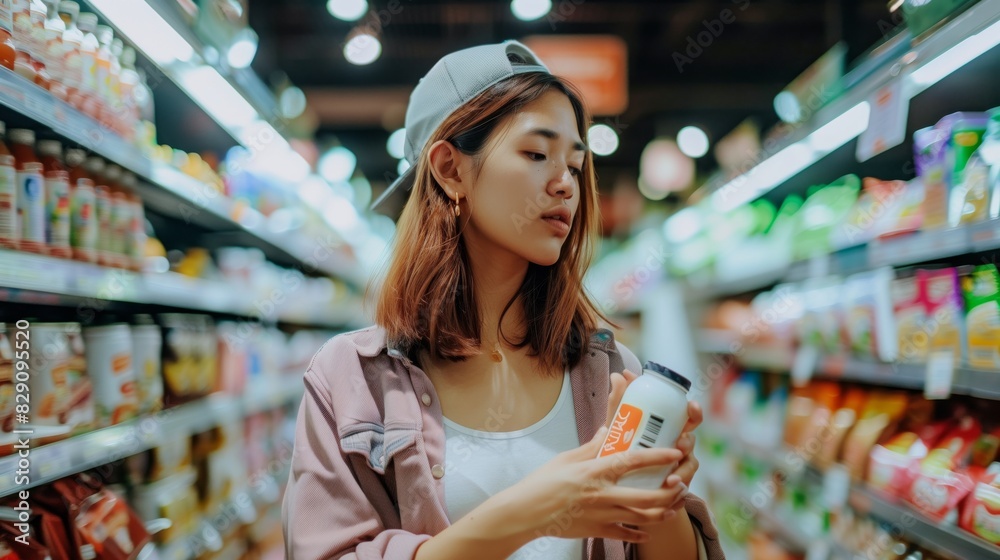 Informed Consumer: Woman's Grocery Store Product Comparison AI Informed Consumer: Woman's Grocery Store Product Comparison AI