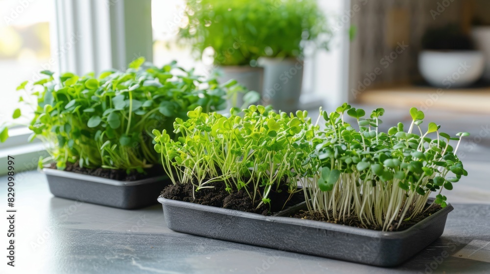 Microgreen Tabletop Gardens