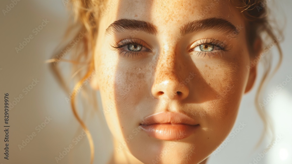 Beauty portrait of a beautiful woman Beauty portrait of a beautiful woman