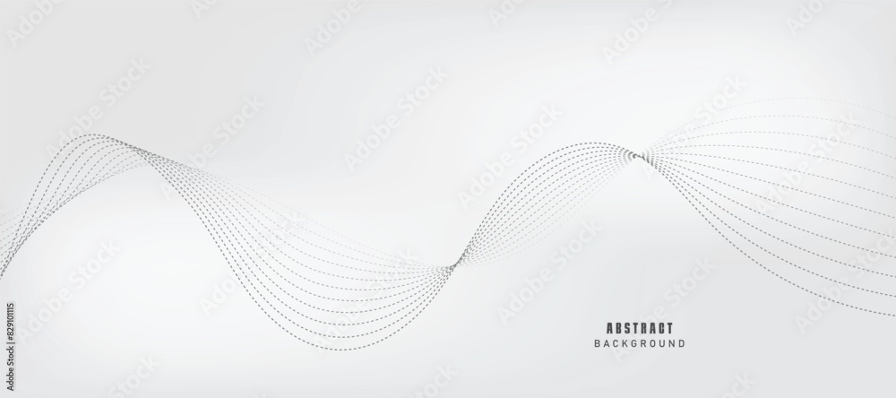 Abstract vector gradient white background with wavy lines.
Abstract vector gradient white background with wavy lines.
