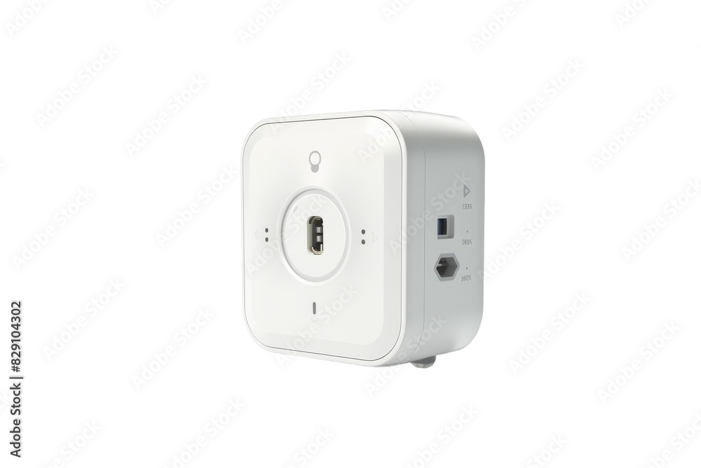 Advanced Smart Plug Isolated on Transparent Background Advanced Smart Plug Isolated on Transparent Background