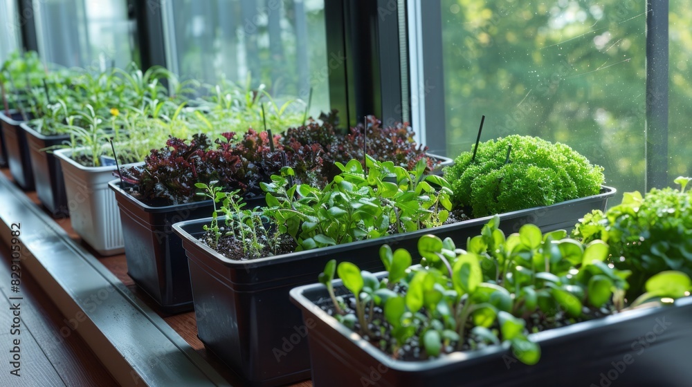 Balcony Microgreen Garden Boxes Balcony Microgreen Garden Boxes