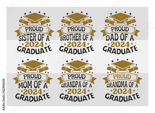 Proud Family Svg Proud Of A Graduate Family  Svg, Proud Dad Svg, Graduation T Shirt Design, Graduation Proud Png, Proud Graduate 2024 Svg, Proud family,