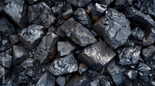 Wallpaper Mural Black coal texture mining resources wallpaper background Torontodigital.ca