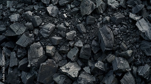 Wallpaper Mural Black coal texture mining resources wallpaper background Torontodigital.ca