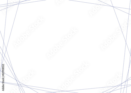 線に囲まれたシンプルなフレーム