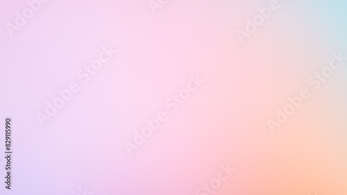 Soft pastel color gradient. Holographic blurred abstract background.