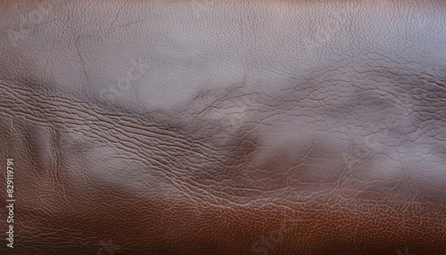 Brown Leather Texture Close-Up photo