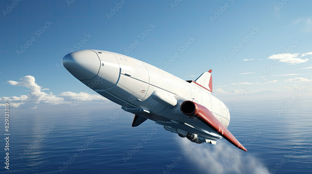 Fototapeta premium airplane in the sky