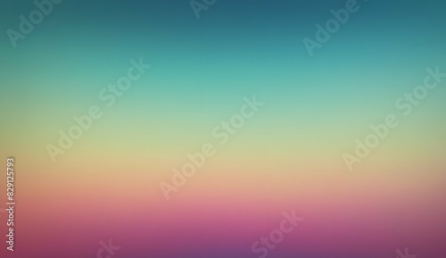 Abstract blurred grainy gradient background texture. Colorful digital grain soft noise effect pattern. Lo-fi multicolor vintage retro. Relaxed rainbow wallpaper