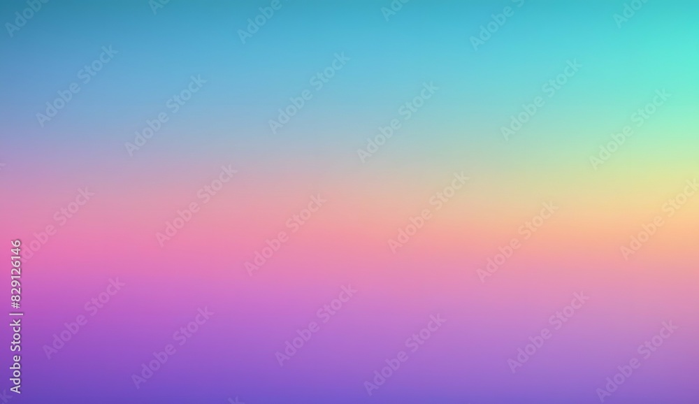 Abstract soft blurred grainy gradient banner background texture with subtle noise effects in blue, purple and pink. Gradient colors