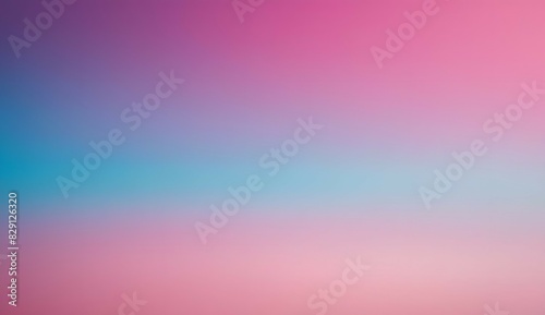 Blue and pink grainy gradient blur background wallpaper © LilithArt