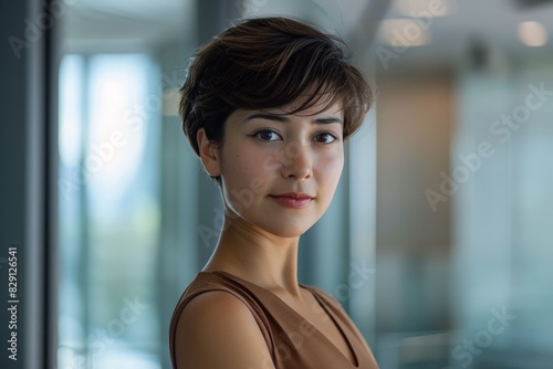 Thoughtful young woman looking out window Free Download Thoughtful young woman looking out window - GFXLoad