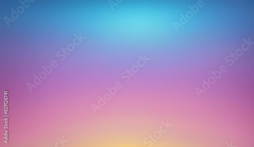 Abstract colorful grainy blur gradient background with noise effect. Rainbow grainy wallpaper
