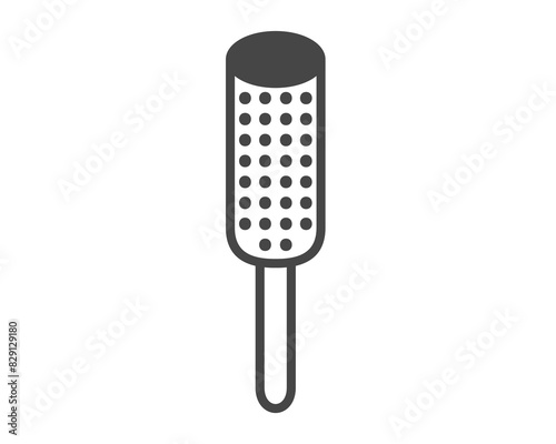 Vector graphic icons of beauty in the form of combs for massage or darsonval procedures.
