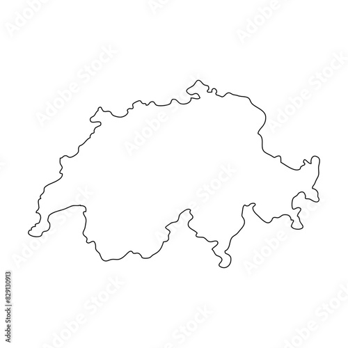 Swiss map