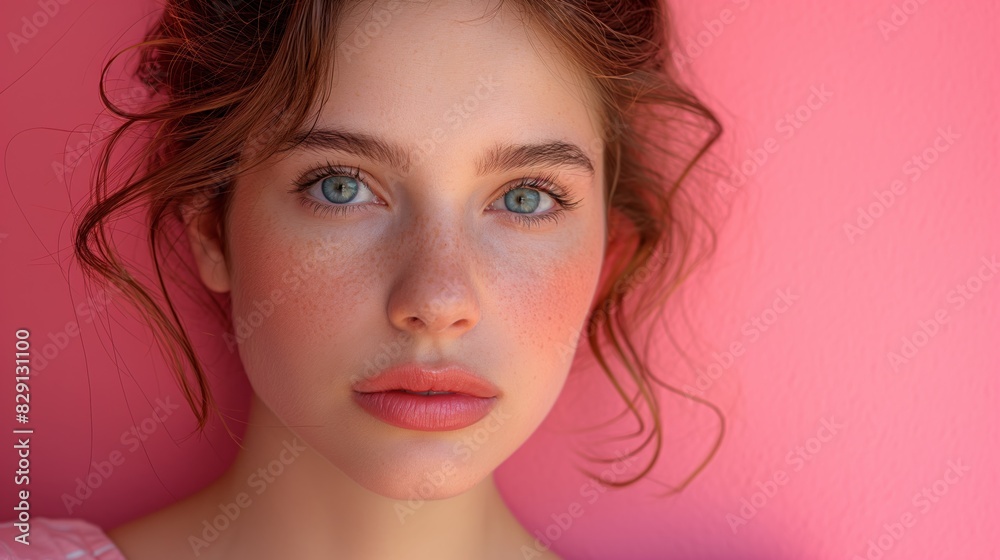 Beauty portrait of a beautiful woman Beauty portrait of a beautiful woman