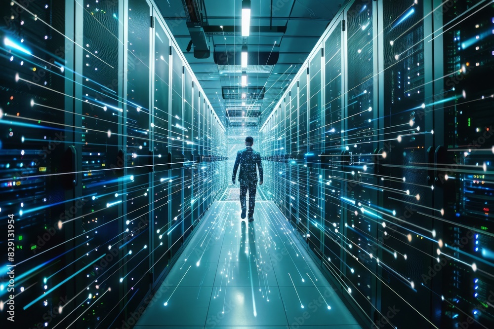 Cyber security, AI Mind, Network Management, Modern Data Center, Cloud Networking, AI Generated Art Cyber security, AI Mind, Network Management, Modern Data Center, Cloud Networking, AI Generated Art