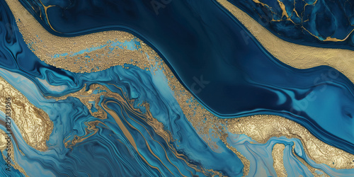 Marble texture background. Marble fluid art