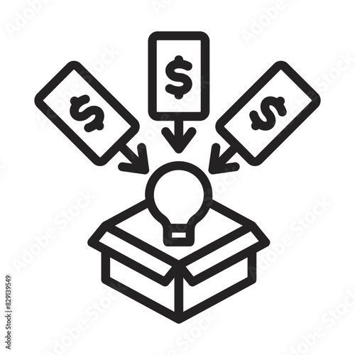 Crowdfunding Icon