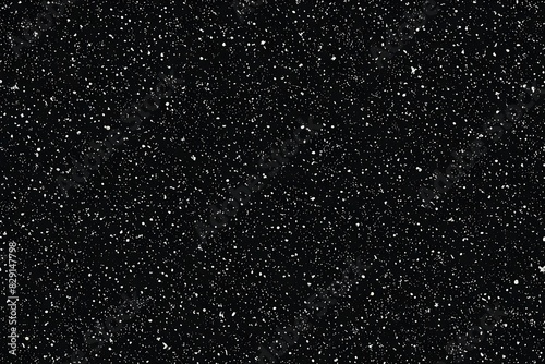 A black and white photo of a starry night sky photo