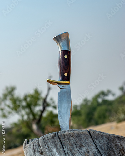 knife on long  photo