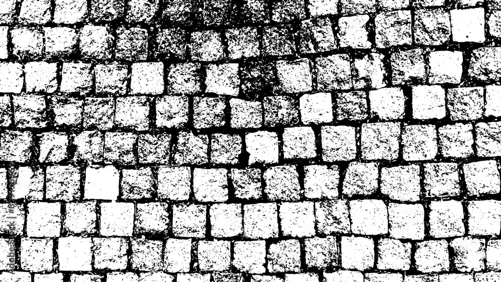 Naklejka premium 11-17. Sidewalk block. Stone textured background image. Illustration. 