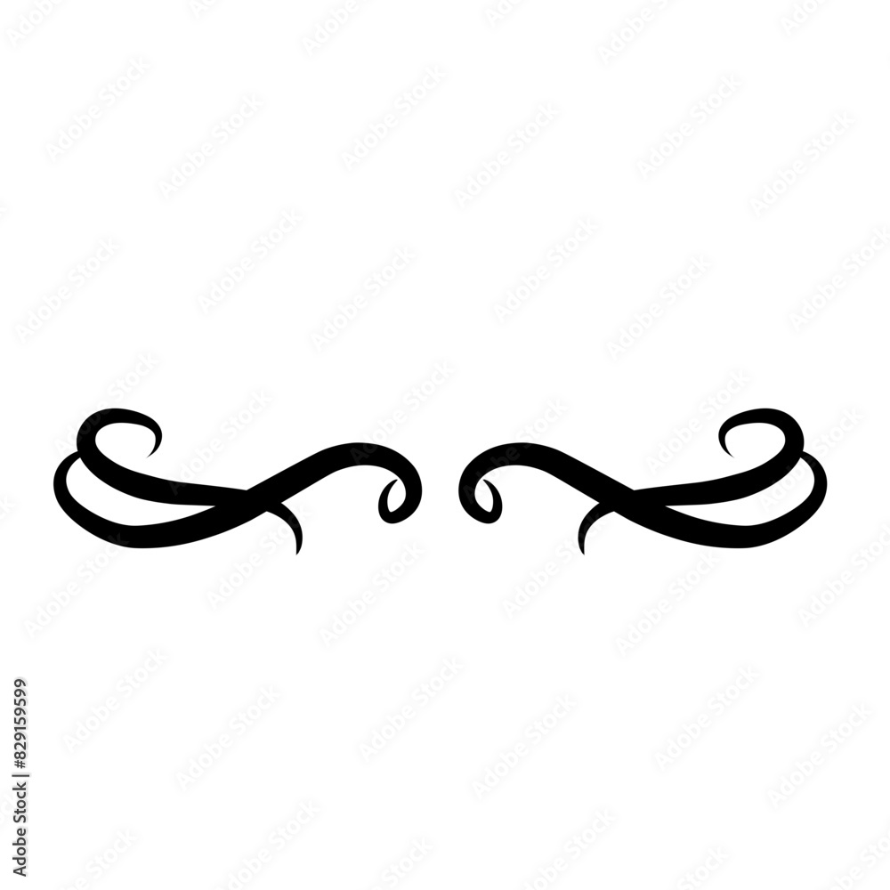swirl border decoration swirl border decoration