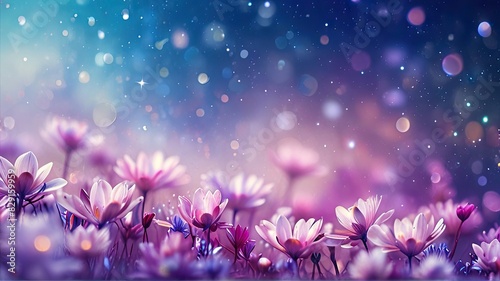 spring flowers background © alvian