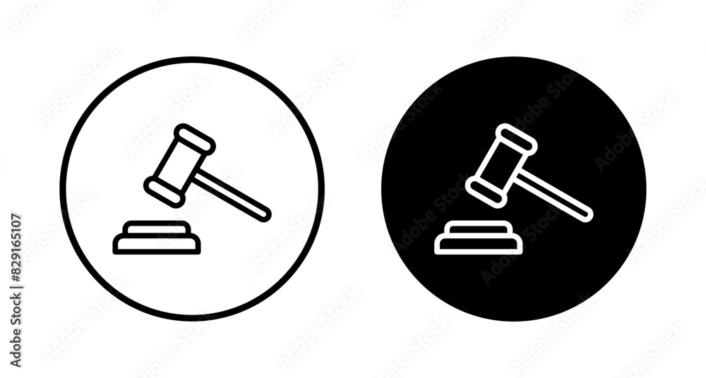 Gavel icon vector isolated on white background. Hammer icon vector. Judge Gavel Auction Icon Vector. Bid Gavel icon vector isolated on white background. Hammer icon vector. Judge Gavel Auction Icon Vector. Bid