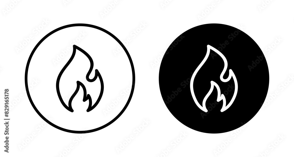 Fire icon vector isolated on white background. Fire flame icon template. Fire flames symbol vector Fire icon vector isolated on white background. Fire flame icon template. Fire flames symbol vector