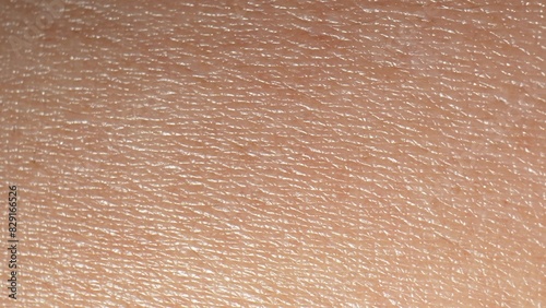 Konstfotografi Macro reveals intricate skin texture details, unseen by naked eye