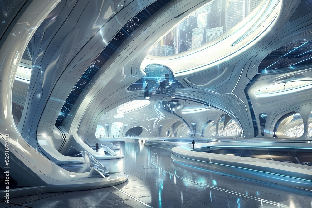 Futuristic High-Tech Futuristic High-Tech