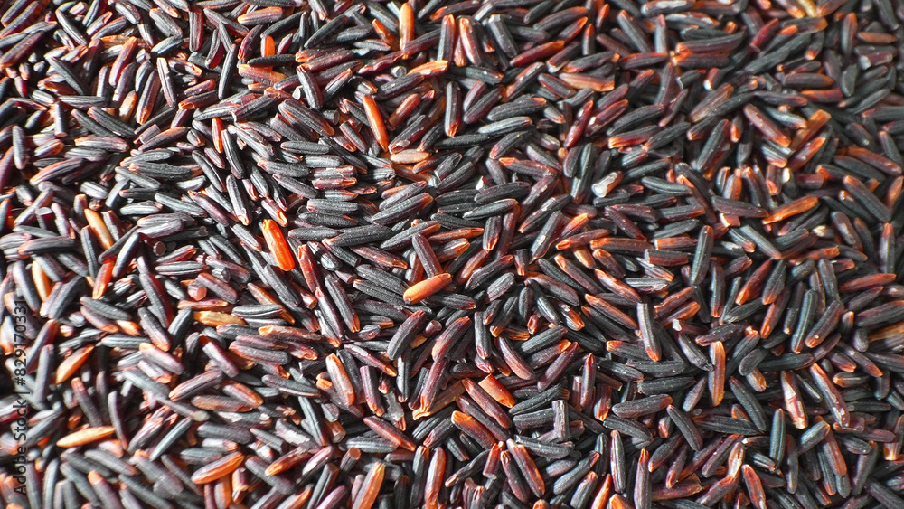 Riceberry rice: Nature's masterpiece. Each grain, a mesmerizing blend of deep purples and hints of red, glistens like tiny black pearls, promising a journey of rich flavors and vibrant textures.
Riceberry rice: Nature's masterpiece. Each grain, a mesmerizing blend of deep purples and hints of red, glistens like tiny black pearls, promising a journey of rich flavors and vibrant textures.